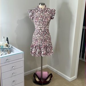 FRENCH CONNECTION
Flores Verona Smocked Mini Dress